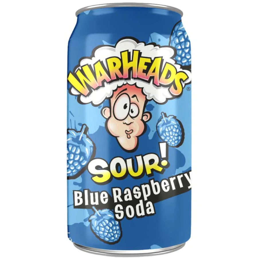 Buy Warheads Sour Blue Raspberry Soda Online -Craft City