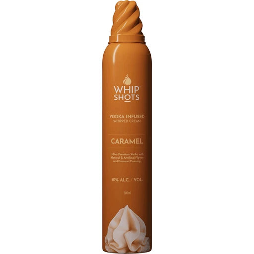 Buy Whip Shots Vodka Infused Whipped Cream Caramel Online -Craft City