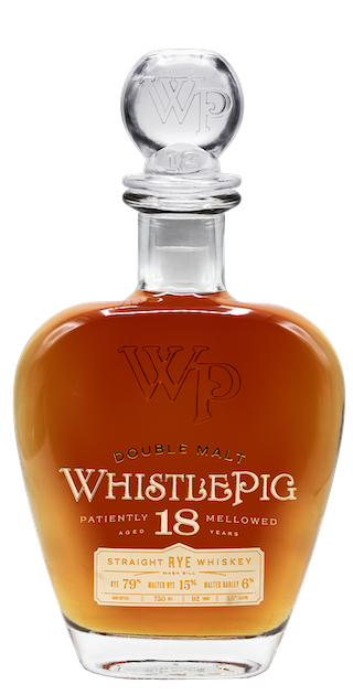 Buy WhistlePig Double Malt Rye 18 Year Old Whiskey Online -Craft City