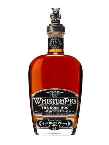 Buy WhistlePig The Boss Hog IV - The Black Prince Rye Whiskey Online -Craft City