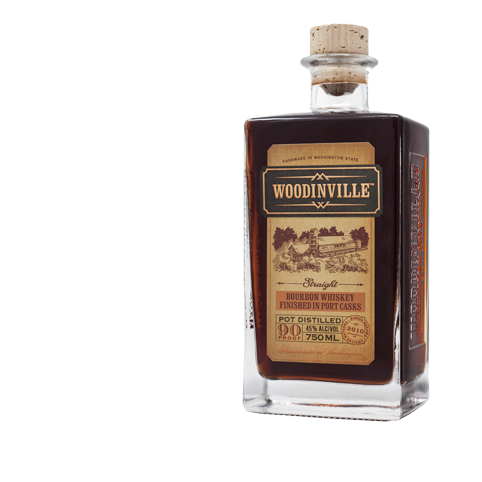 Buy Woodinville Bourbon Whiskey Finished in Port Casks Online -Craft City