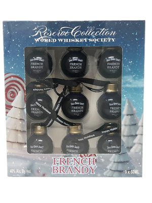 Buy World Whiskey Society Christmas Balls French Brandy Online -Craft City