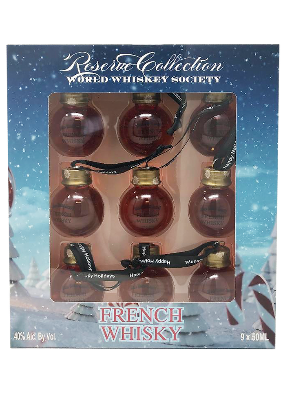 Buy World Whiskey Society Christmas Balls French Whisky Online -Craft City
