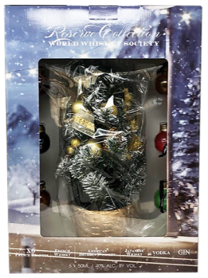 Buy World Whiskey Society Christmas Tree with Balls Online -Craft City