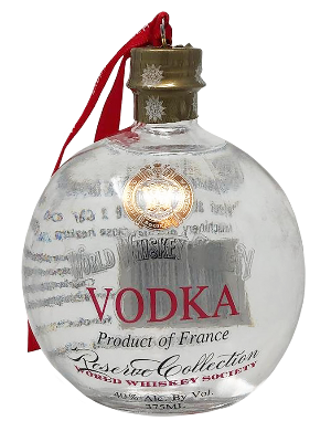 Buy World Whiskey Society Christmas Vodka Ball Online -Craft City