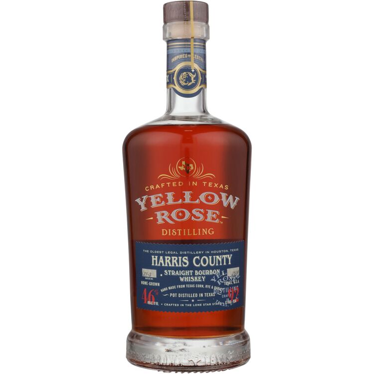 Buy Yellow Rose Distilling Straight Bourbon Whiskey Harris County Pot Distilled Online -Craft City
