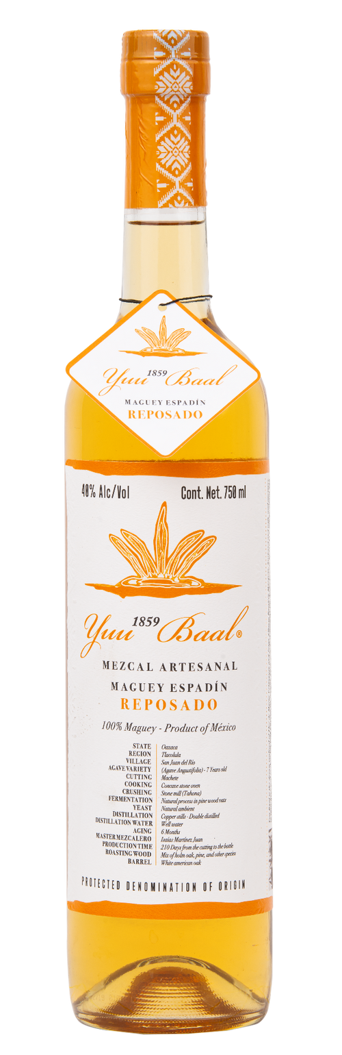 Buy Yuu Baal Reposado Espadin Mezcal Online -Craft City