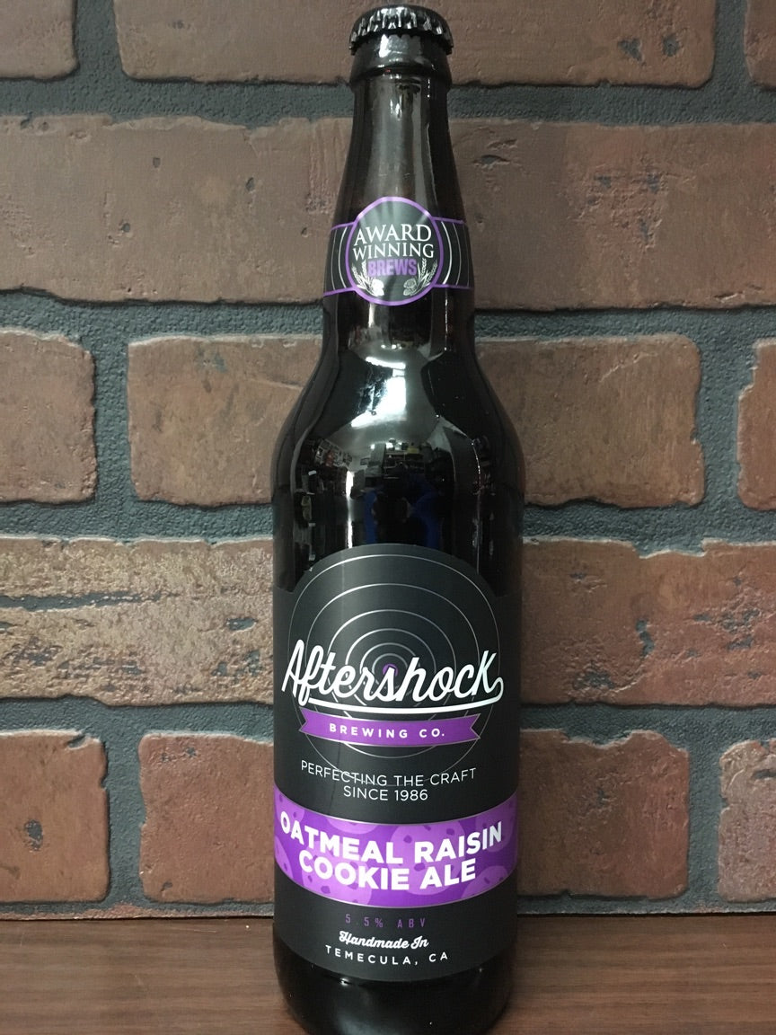 Aftershock Oatmeal Raisin Cookie Ale 22oz