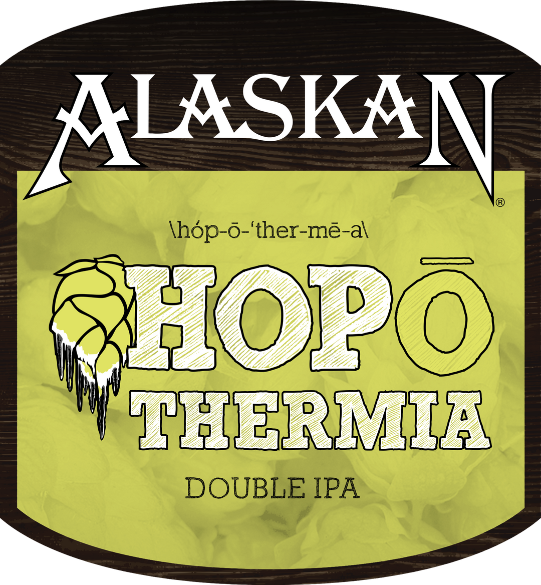 Alaskan Hopothermia Double IPA 6 pack bottles