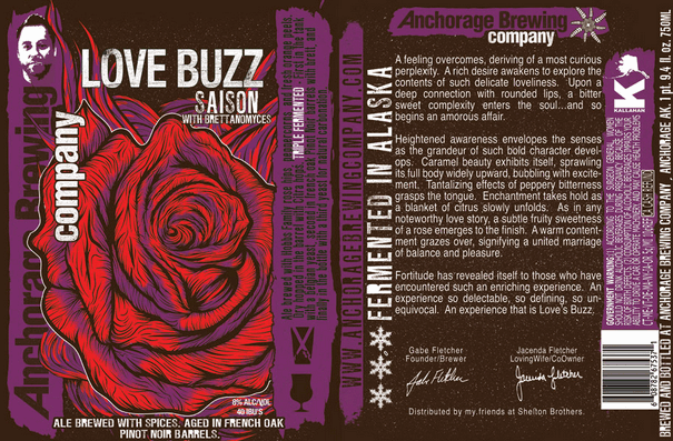 Anchorage Love Buzz Saison 750ml