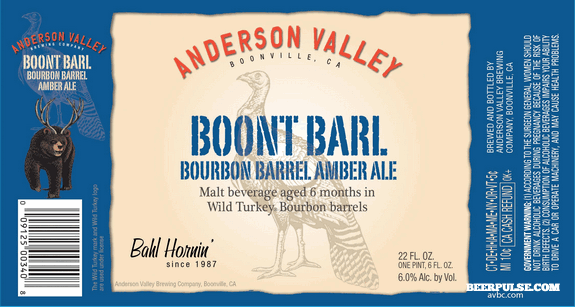 Anderson Valley Boont Barl 22oz