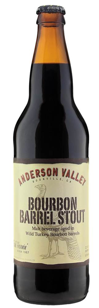 Anderson Valley Bourbon Barrel Stout (Wild Turkey) 22oz