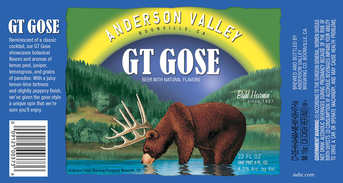 Anderson Valley GT Gose 22oz