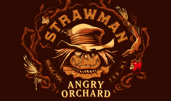 Angry Orchard Strawman 750ml