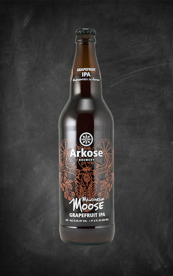 Arkose Mandarina Moose IPA 22oz