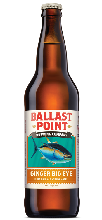 Ballast Point Ginger Big Eye 22oz