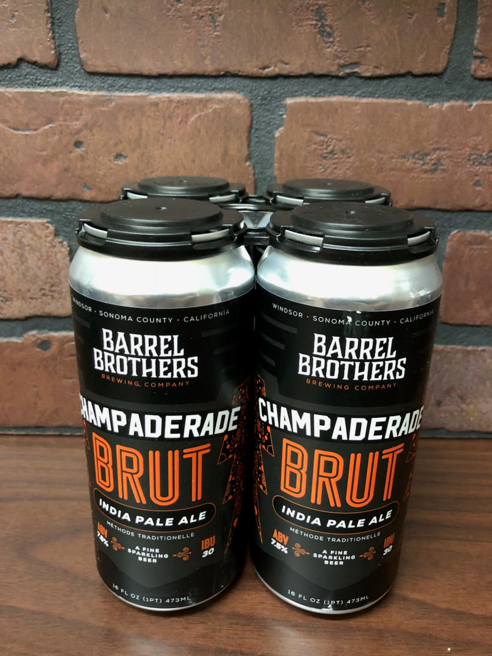 Barrel Brothers Champaderade Brut IPA 4 pack cans