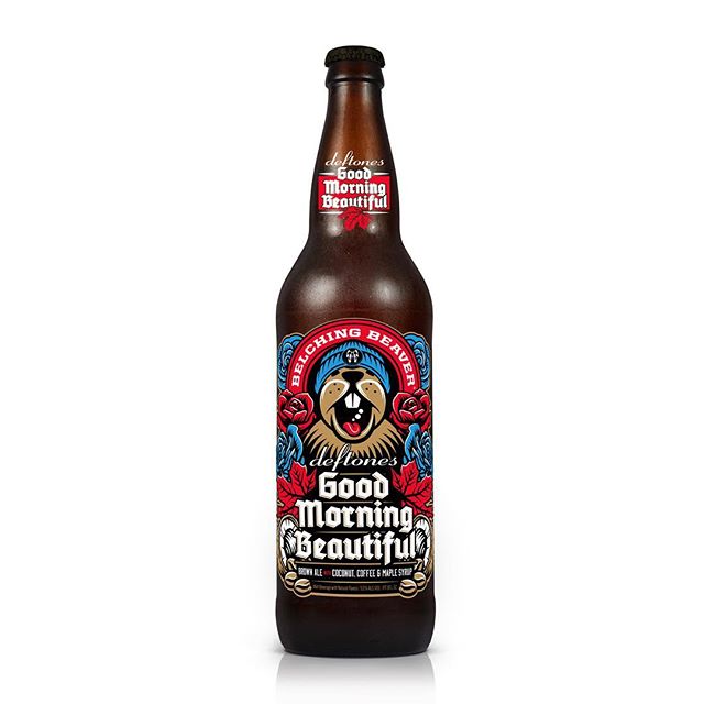 Belching Beaver Deftones Good Morning Beautiful 22oz
