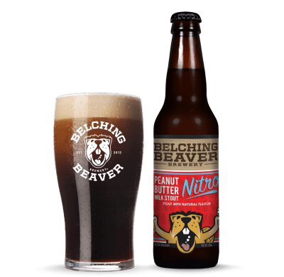 Belching Beaver Peanut Butter Milk Stout Nitro