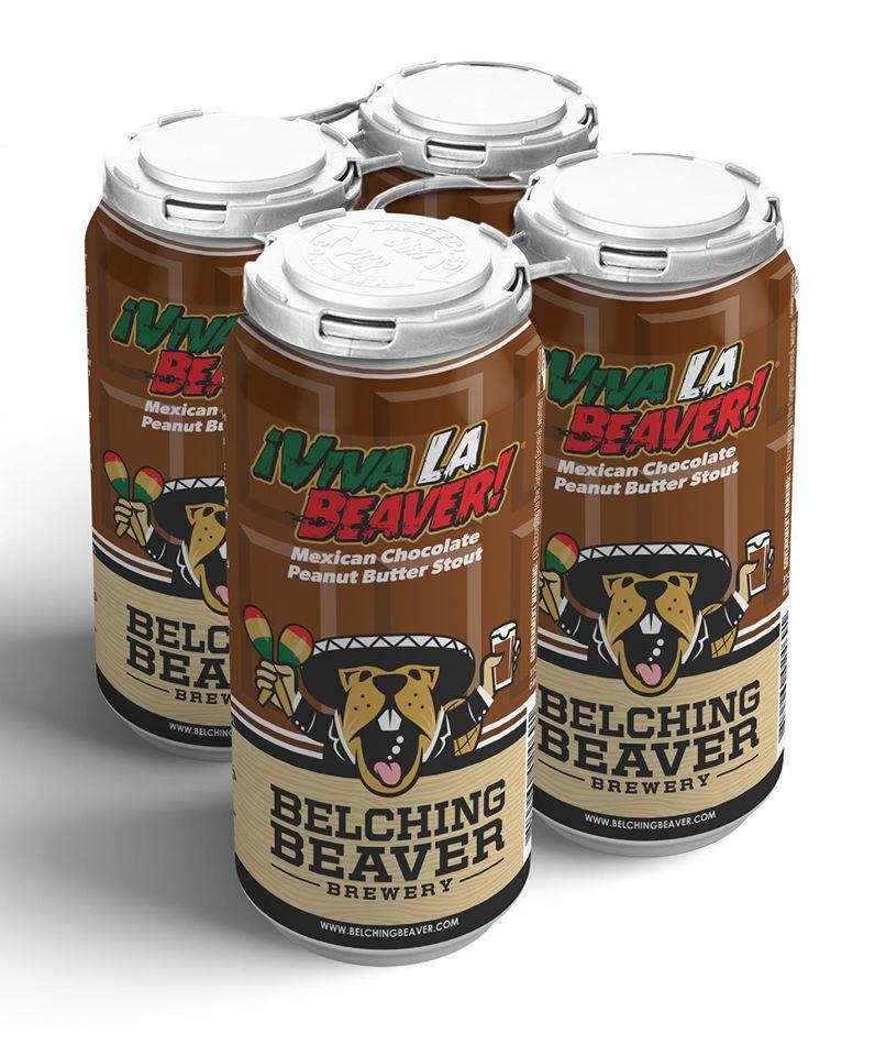 Belching Beaver Viva La Beaver Mexican Chocolate Peanut Butter Milk Stout