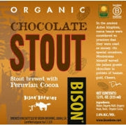 Bison Organic Chocolate Stout 22oz