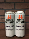 Bitter Brothers Family Tart White Peach 4 pack cans