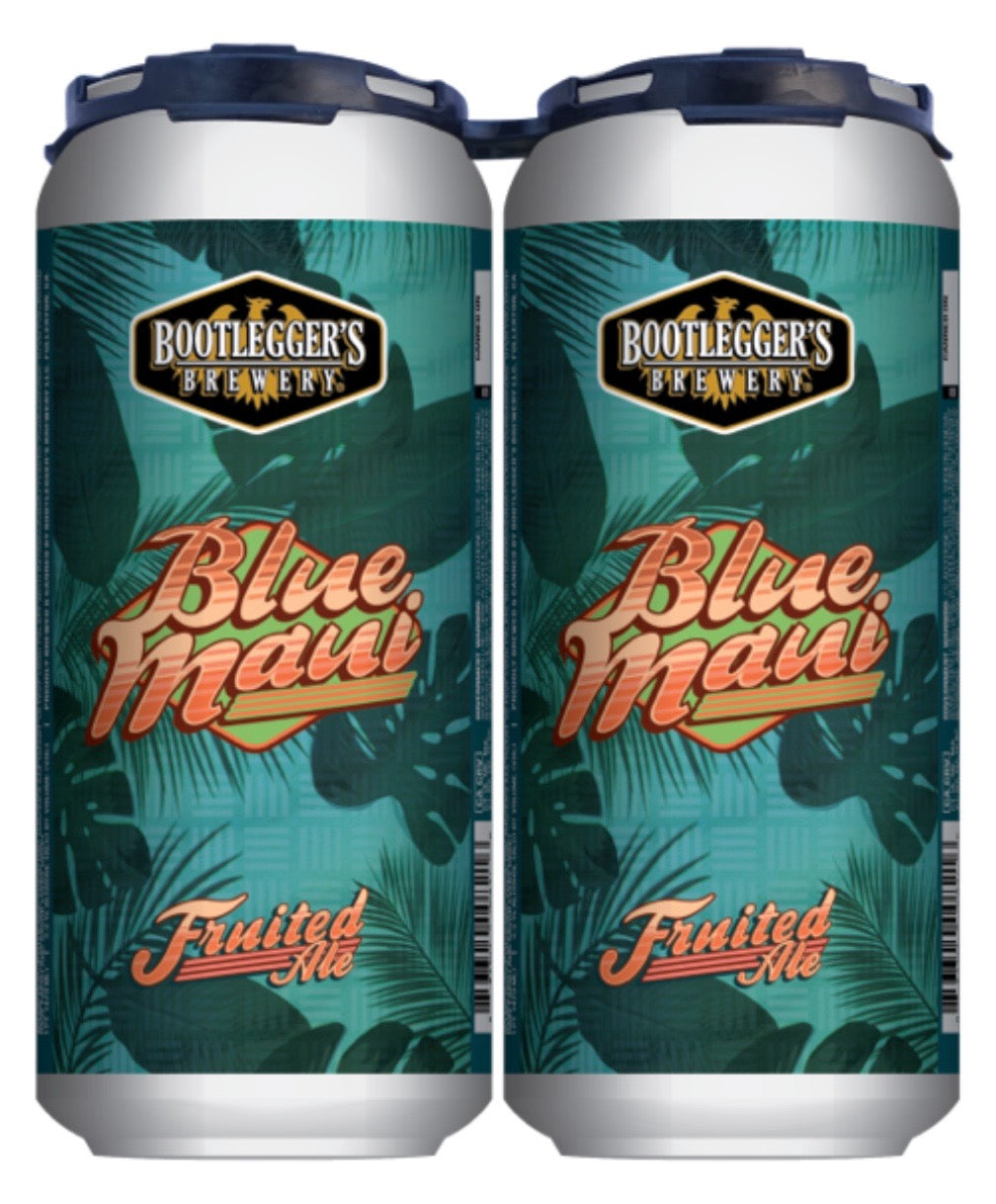 Bootleggers Blue Maui 4 pack cans