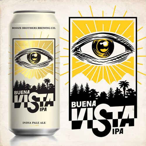 Booze Brothers Buena Vista IPA 4 pack cans