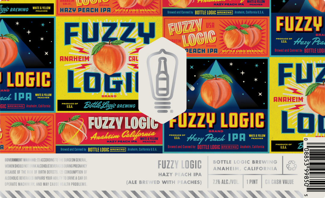 Bottle Logic Fuzzy Logic Hazy Peach IPA