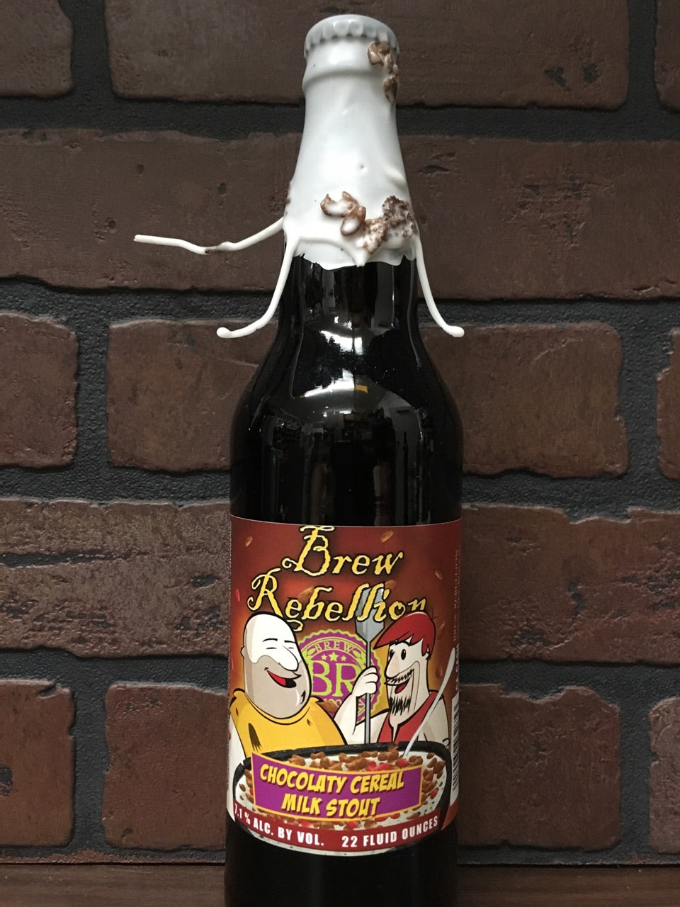 Brew Rebellion Chocolaty Cereal Milk Stout 22oz