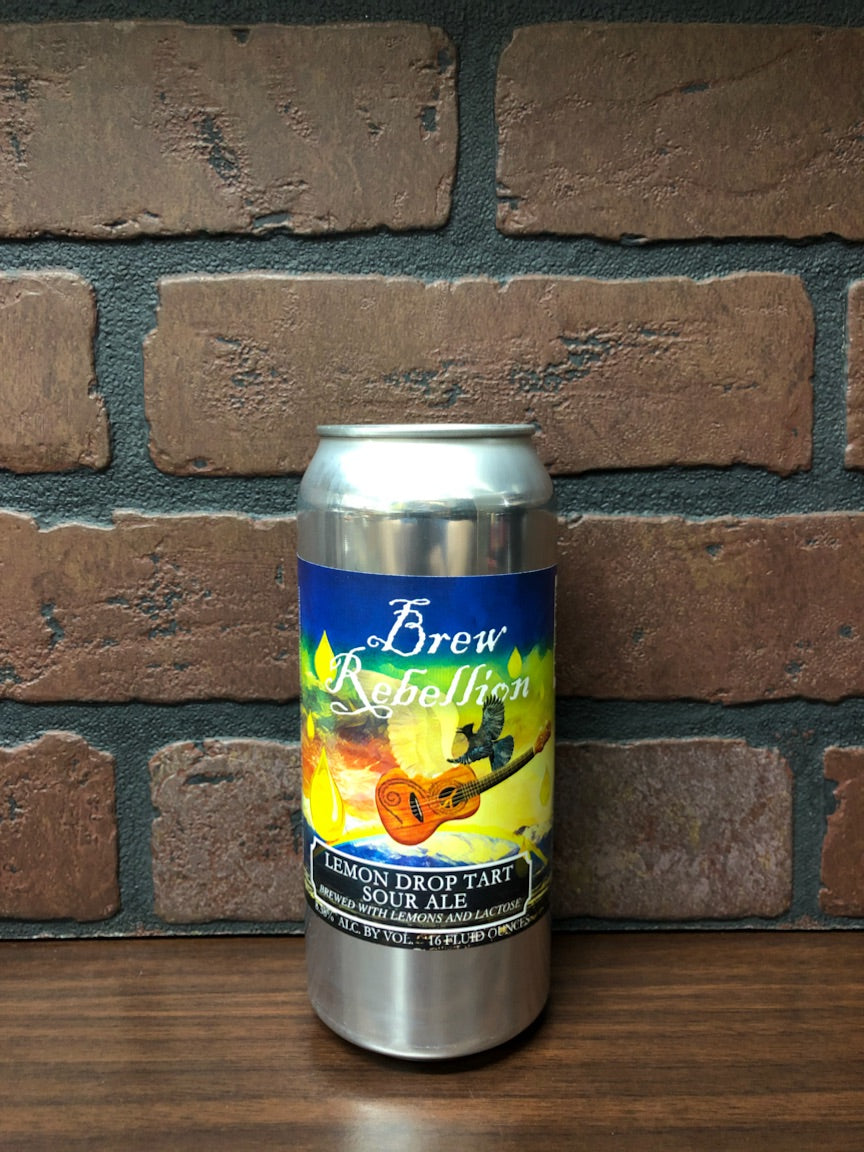 Brew Rebellion Lemon Drop Tart Sour Ale 16oz