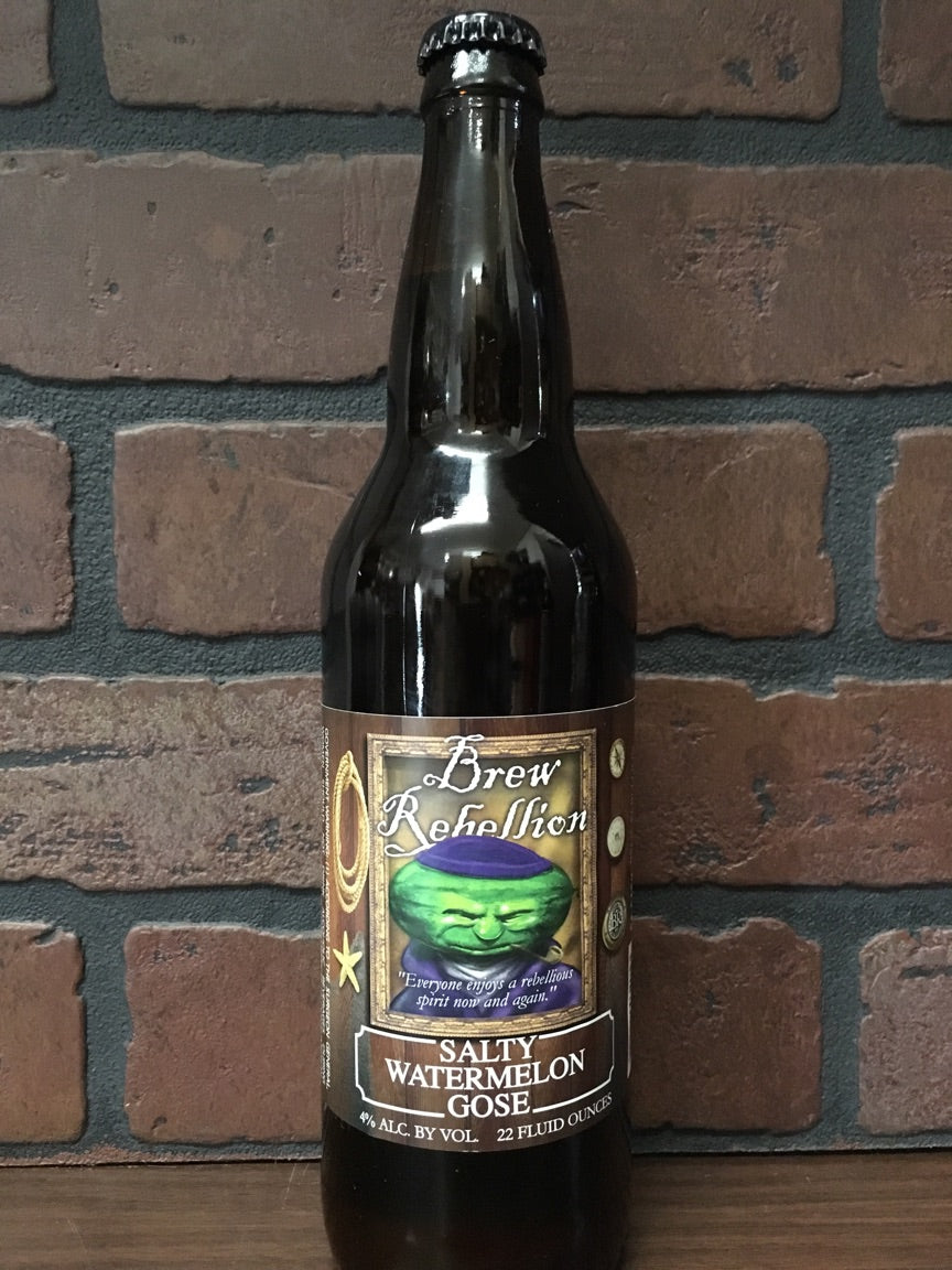 Brew Rebellion Salty Watermelon Gose 22oz