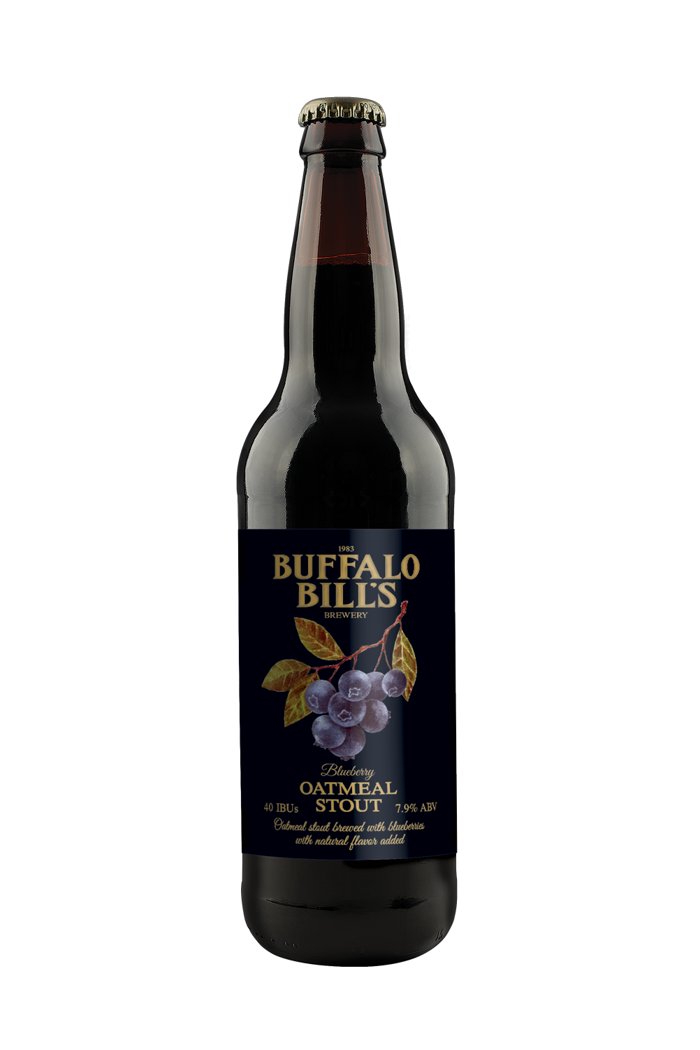 Buffalo Bills Blueberry Oatmeal Stout 22oz
