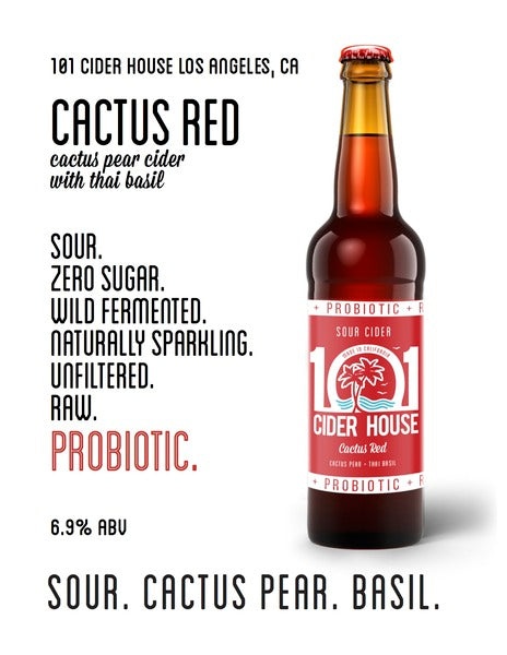 California 101 Cider House Cactus Red 22oz