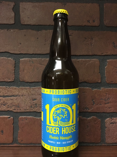 California 101 Cider House Electric Pineapple 22oz