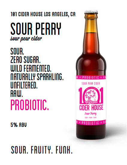 California 101 Cider Sour Perry 22oz
