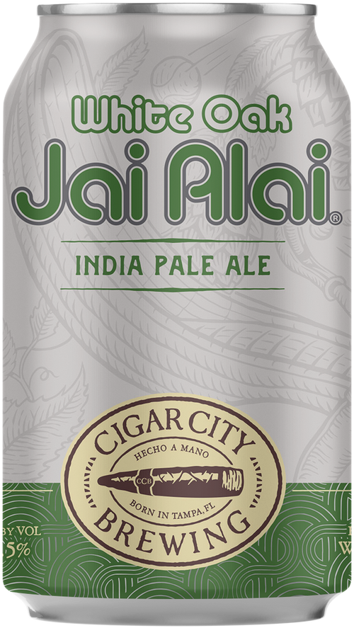 Cigar City White Oak Jai Alai IPA 4 pack cans