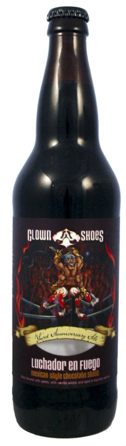 Clown Shoes Luchador en Fuego 22oz