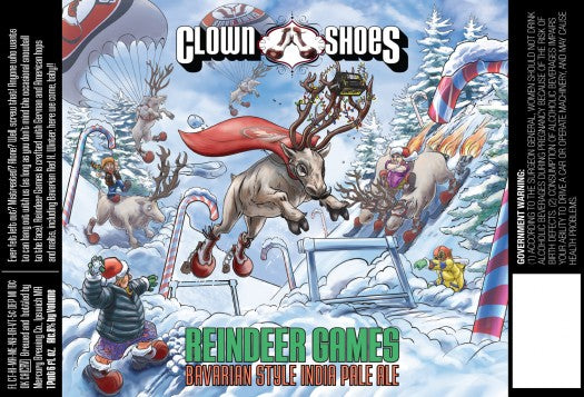 Clown Shoes Reindeer Games 4 pack cans