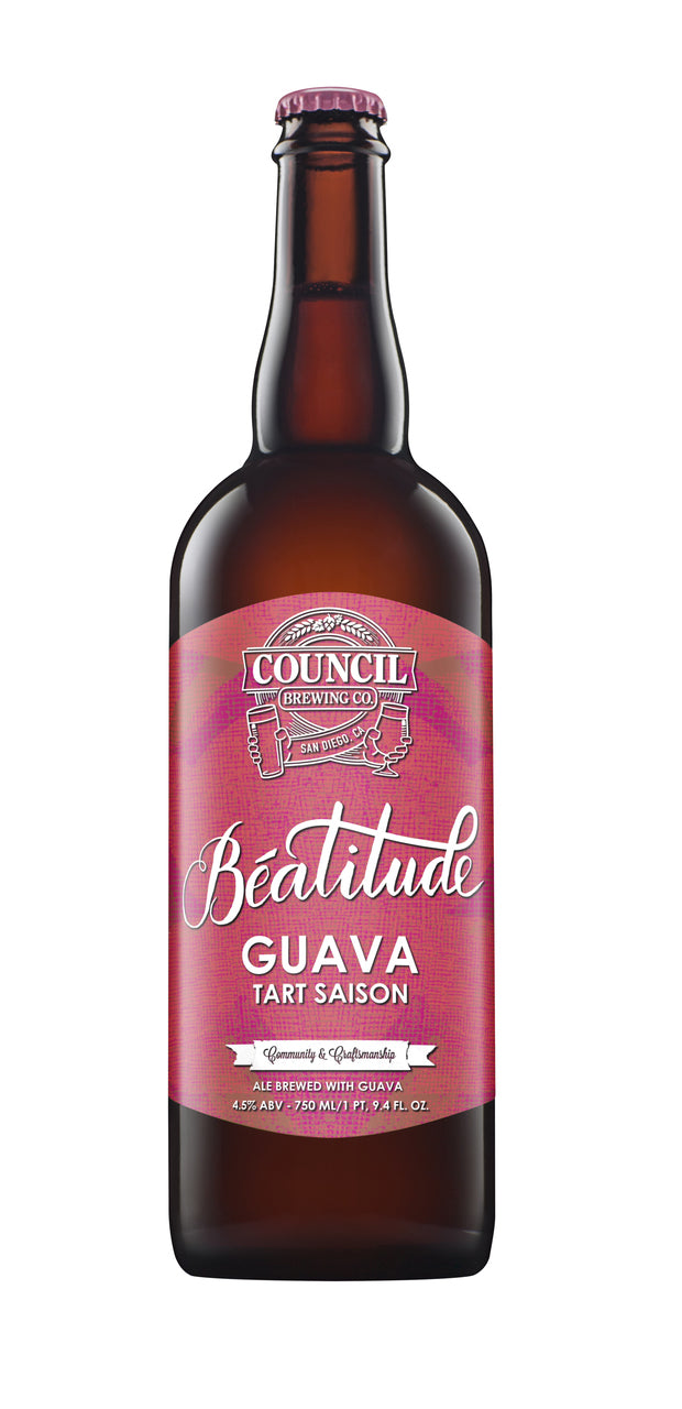 Council Beatitude Guava Tart Saison 750ml