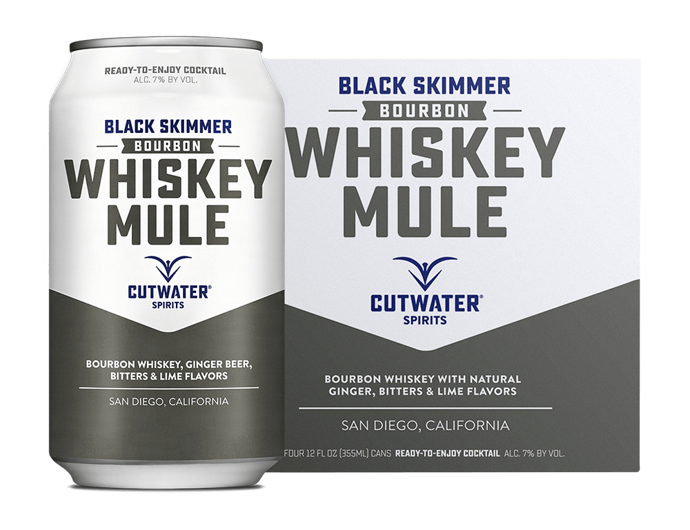 Cutwater Black Skimmer Bourbon Whiskey Mule