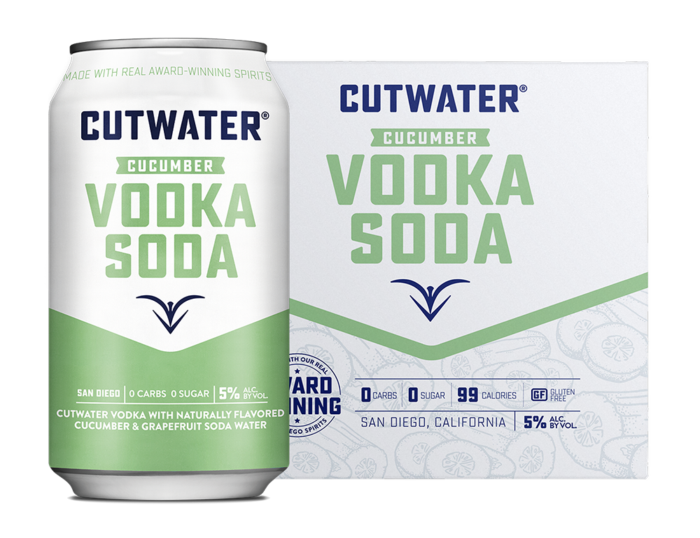 Cutwater Cucumber Vodka Soda