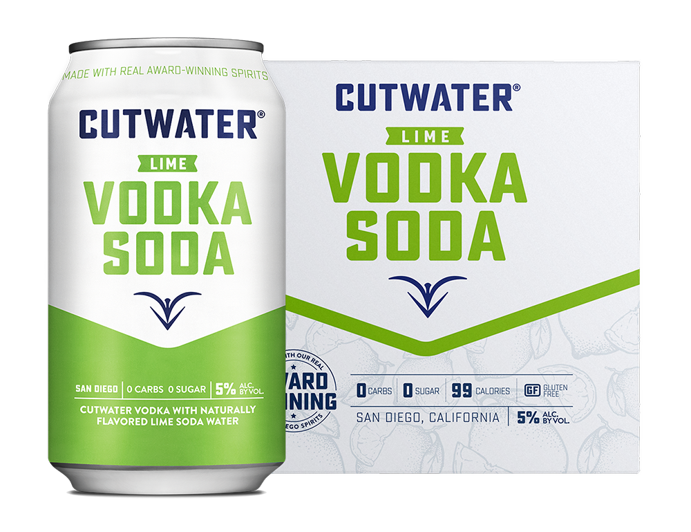 Cutwater Lime Vodka Soda