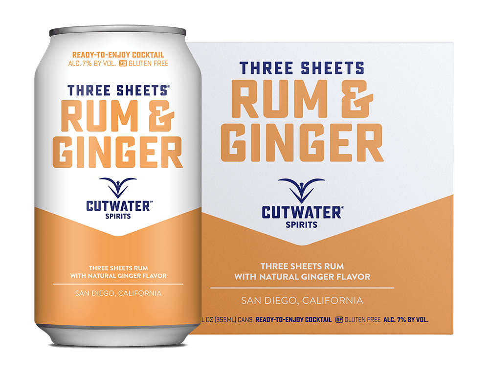 Buy Cutwater Three Sheets Rum & Ginger Online -Craft City