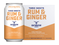 Buy Cutwater Three Sheets Rum & Ginger Online -Craft City