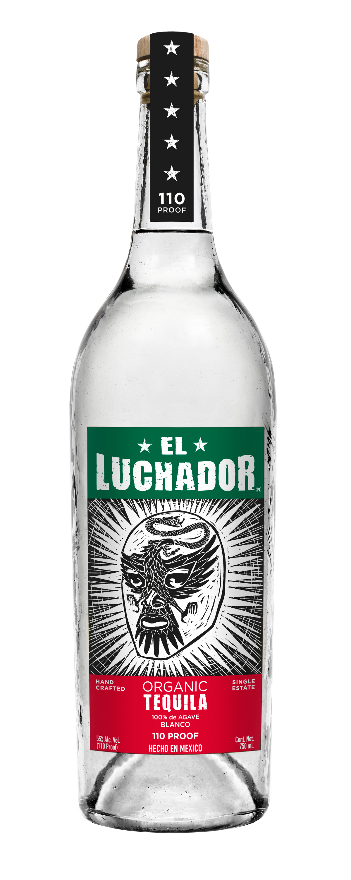 El Luchador Organic Blanco Tequila