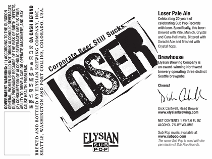 Elysian Loser Pale Ale 22oz