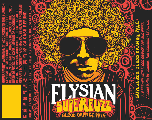 Elysian Superfuzz Blood Orange Pale 22oz