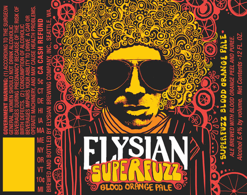Elysian Superfuzz Blood Orange Pale 22oz