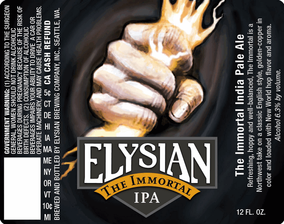 Elysian The Immortal IPA 22oz